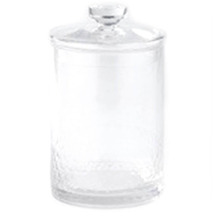 Clear Jar with Lid H:8.5in D:5in