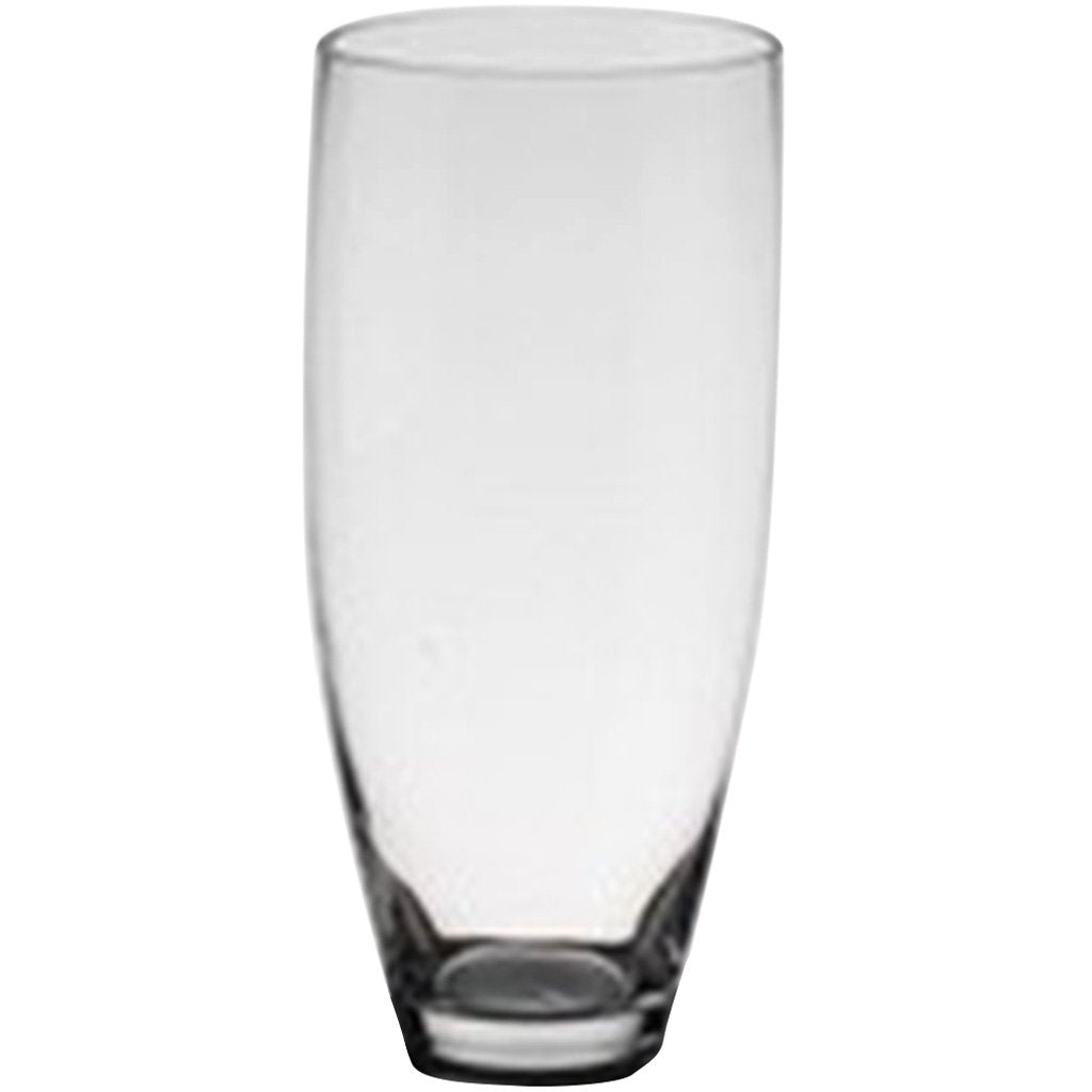 Clear Glass Vase H:11in D:5in