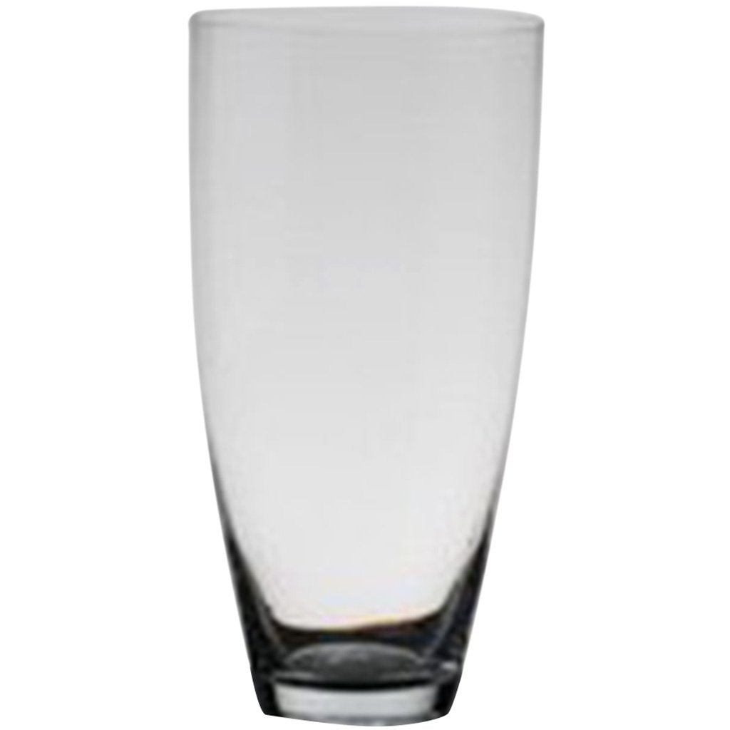 Clear Glass Vase H:15in D:7in