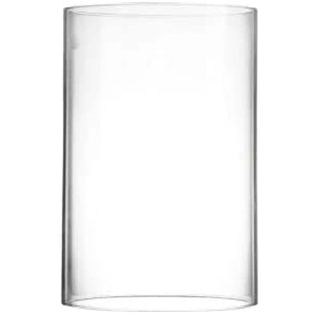 Hurricane Clear Glass Vase H:6in D:4.5in