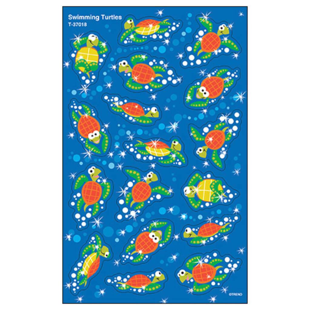 Stickers Swimming Turtles 