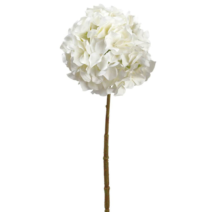 Hydrangea Spray 21in, White
