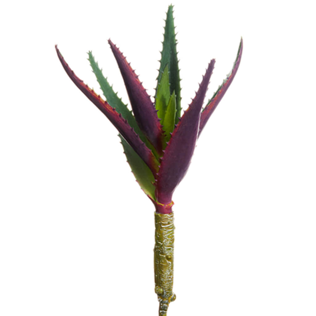 Soft Touch Agave Pick Green Purple 8.5in