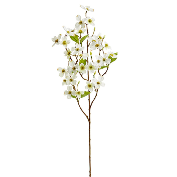 Mini Dogwood Spray 31in, Cream