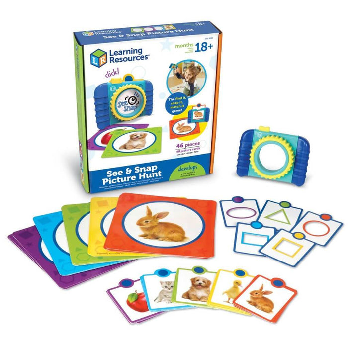 See & Snap Picture Hunt Build Motor and Matching Skills