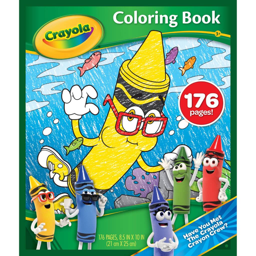 Crayola Coloring and Activity Book 176 Page