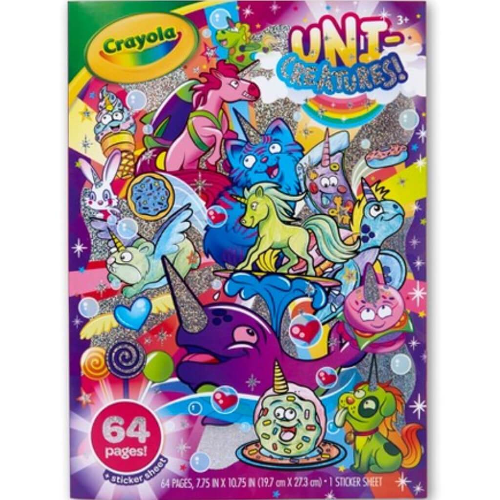 Crayola Uni Creatures Coloring Book
