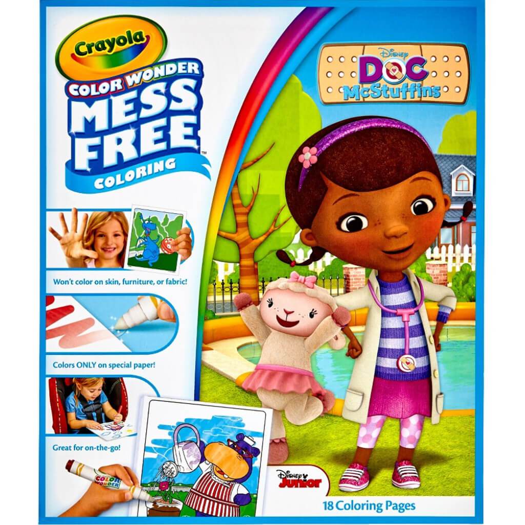 Crayola Color Wonder Refill Coloring Book Doc McStuffins