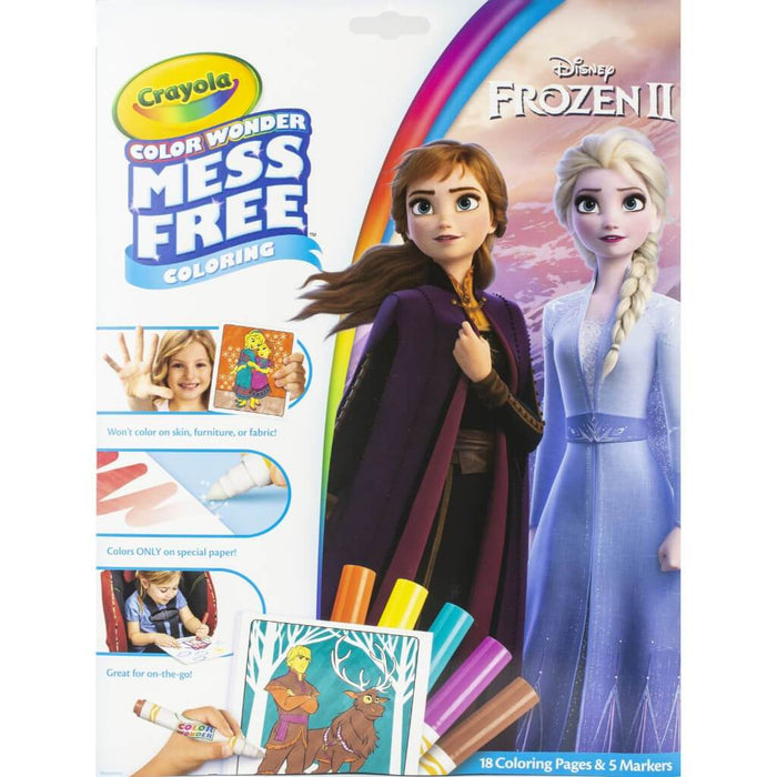 Crayola Color Wonder Coloring Pad & Markers Frozen 2
