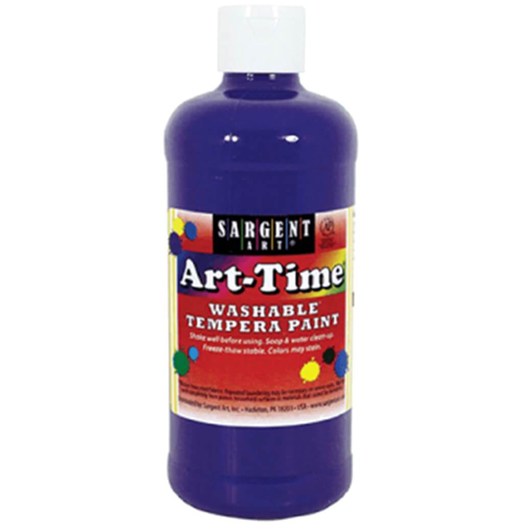 Art-Time Washable Tempera Paint 16oz