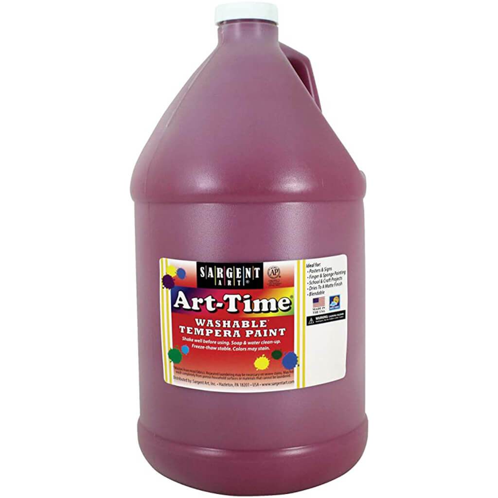 Art-Time Washable Tempera Paint 128oz
