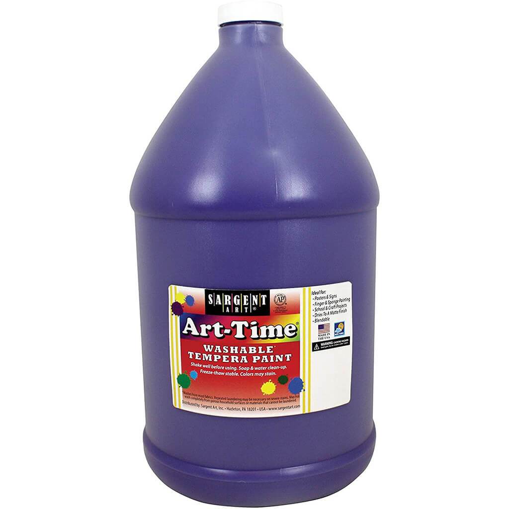 Art-Time Washable Tempera Paint 128oz