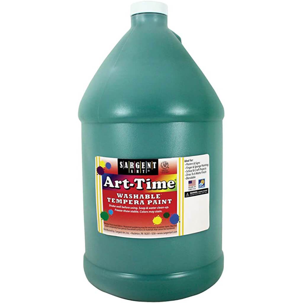 Art-Time Washable Tempera Paint 128oz