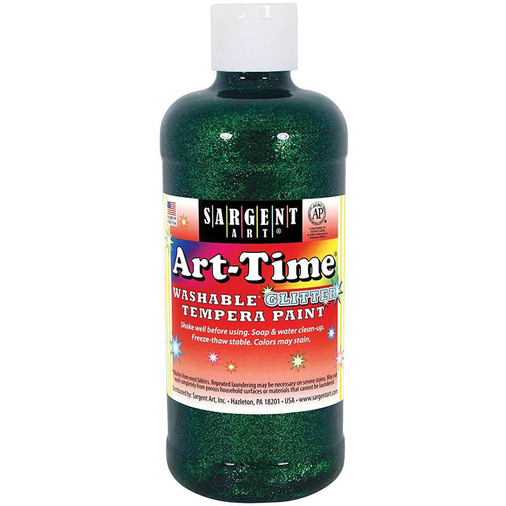 Art-Time Washable Glitter Tempera Paint