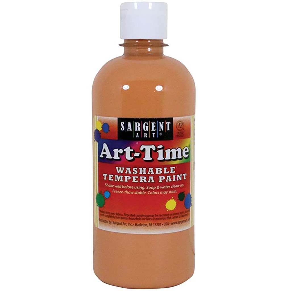 Art-Time Washable Multicultural Tempera Paint 16oz