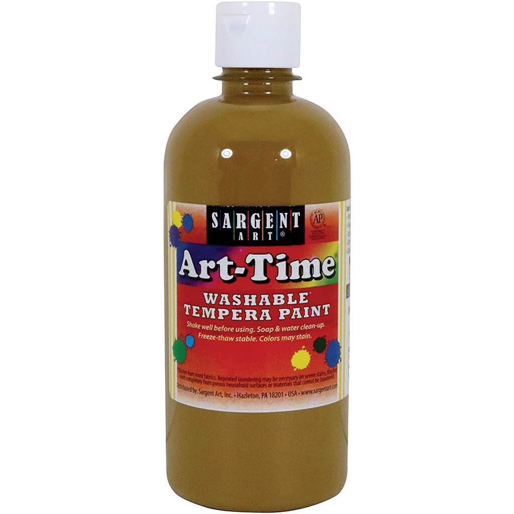 Art-Time Washable Multicultural Tempera Paint 16oz