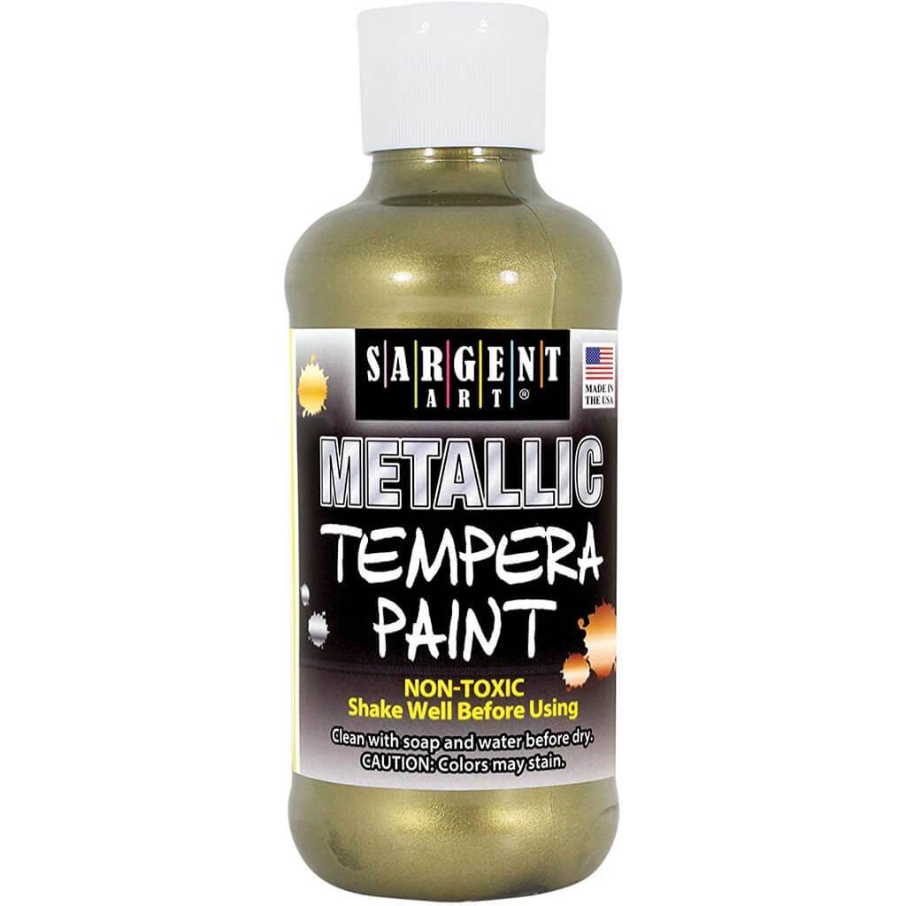 Metallic Tempera Paint 8oz