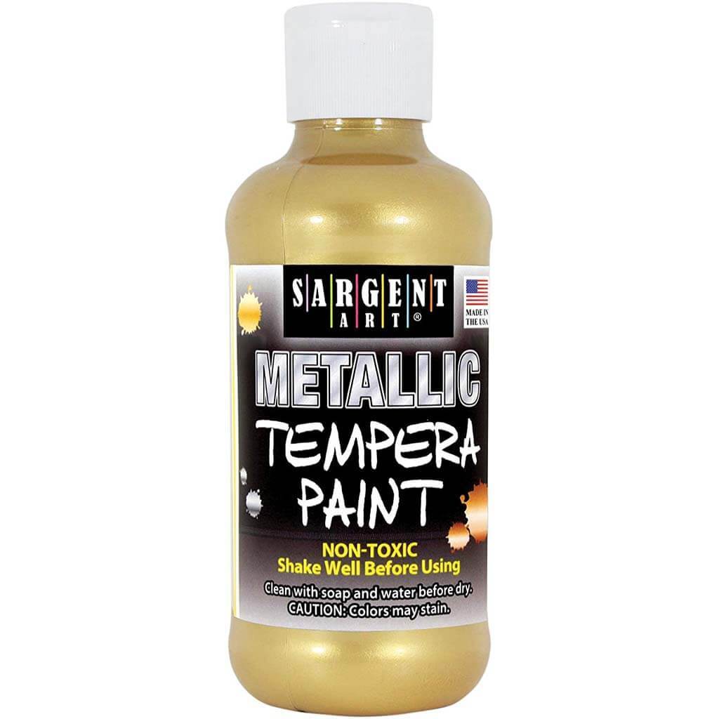 Metallic Tempera Paint 8oz