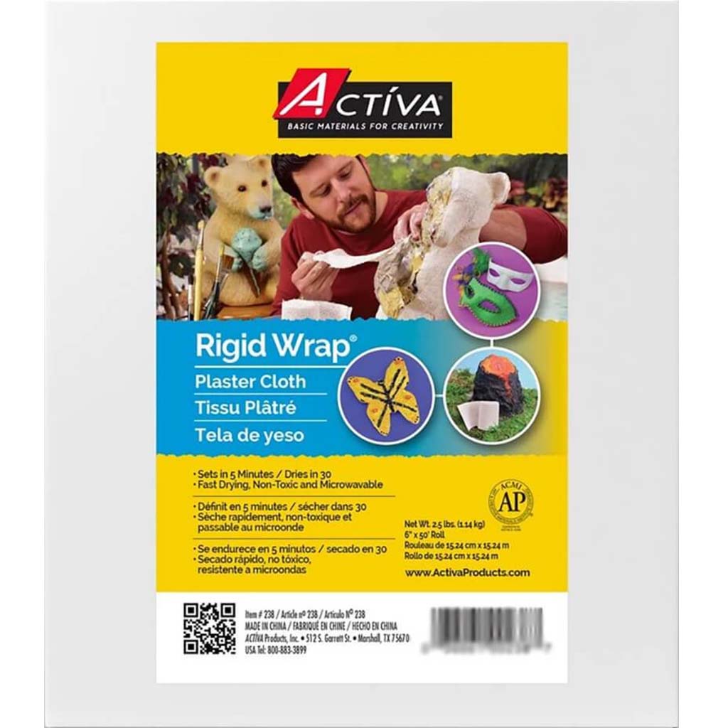 Rigid Wrap Plaster Cloth 6in x 50ft 2.5lbs