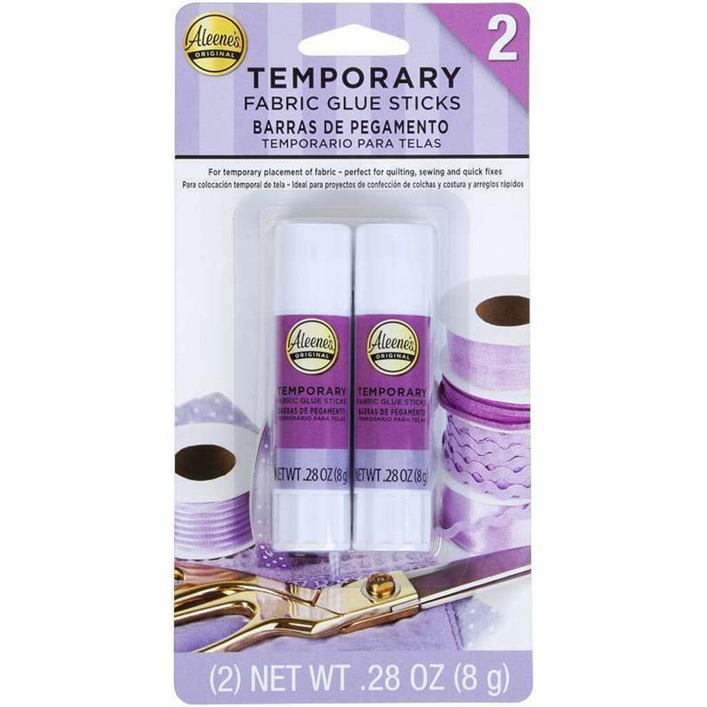 Aleene&#39;s Temporary Fabric Glue Sticks 2pcs