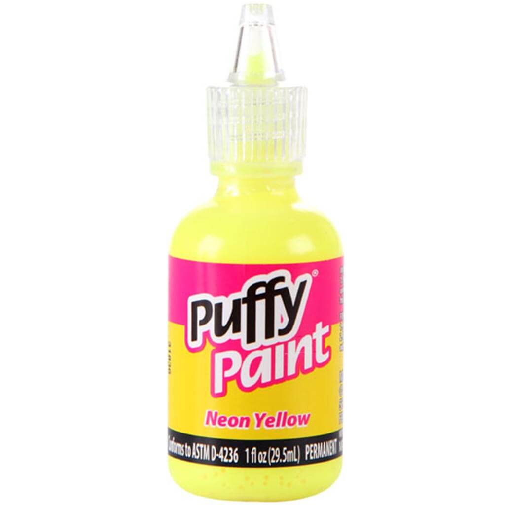 Puffy 3D Paint 1oz Neon Orange