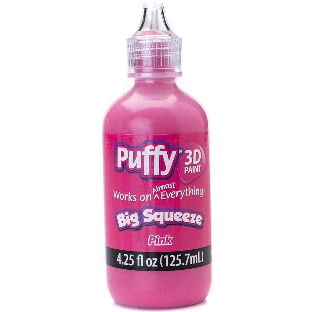 Puffy 3D Fabric Paint Big Squeeze 4.25oz