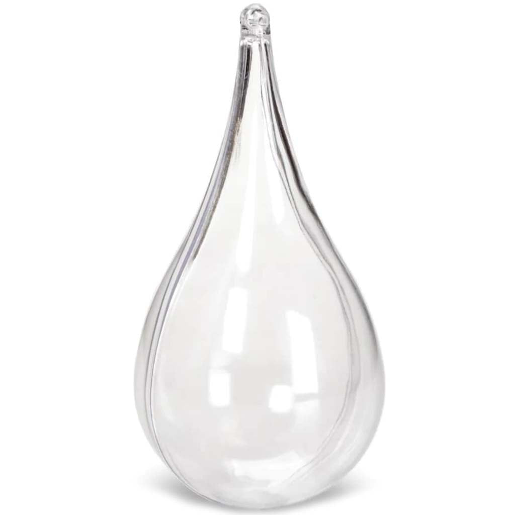 Plastic Ornament Teardrop 130mm