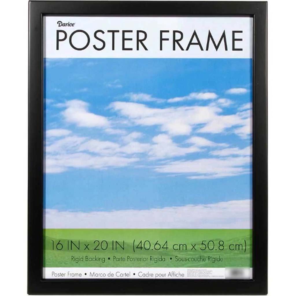 Poster Frame 16 x 20  Narrow, Black