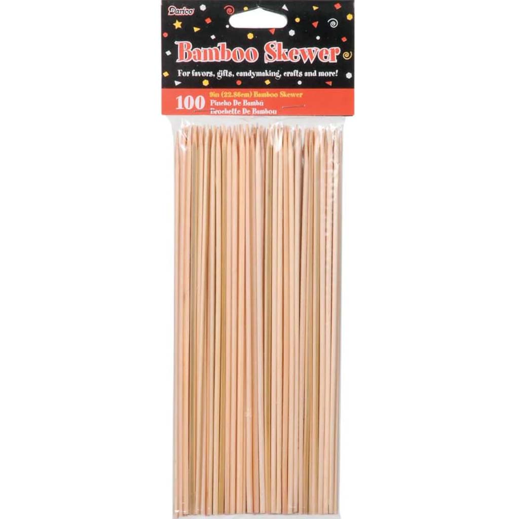 Bamboo Skewer 100ct 9in