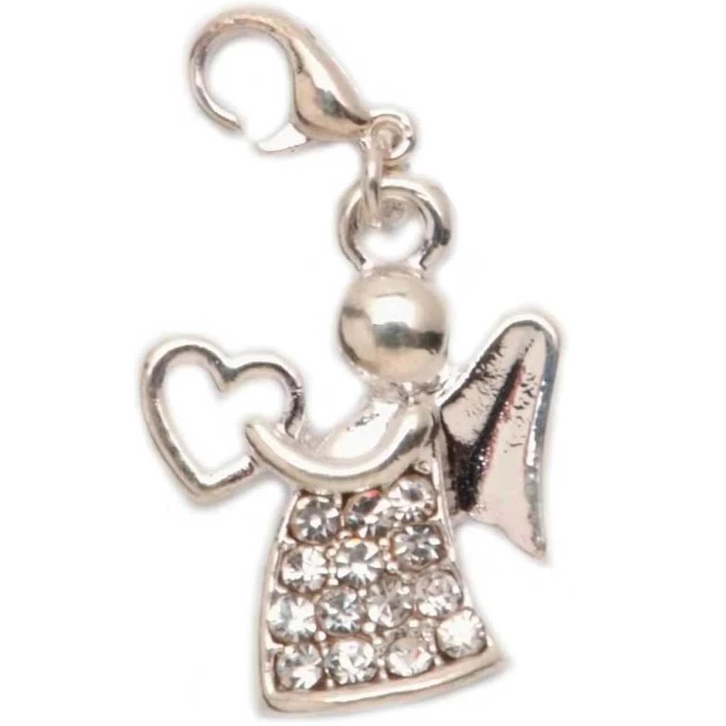 Lobsterclaw Charm Angel Silver