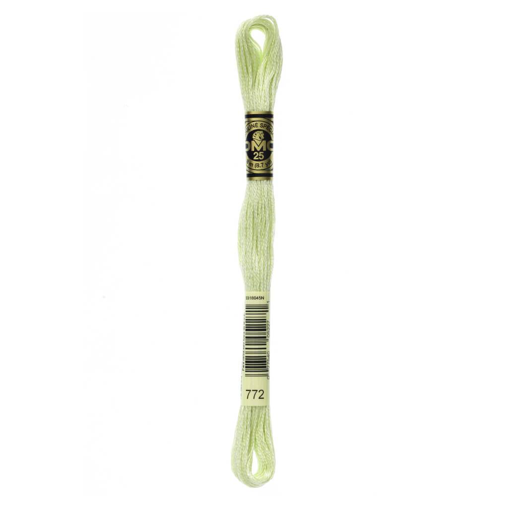 Dmc Floss Very Light Yellow Green Green 