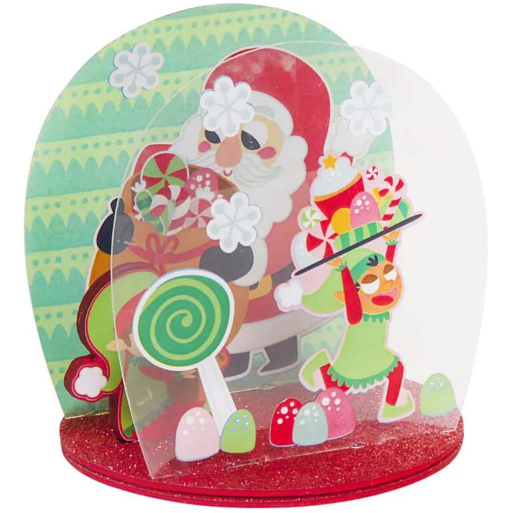 Acetate Scene Santa