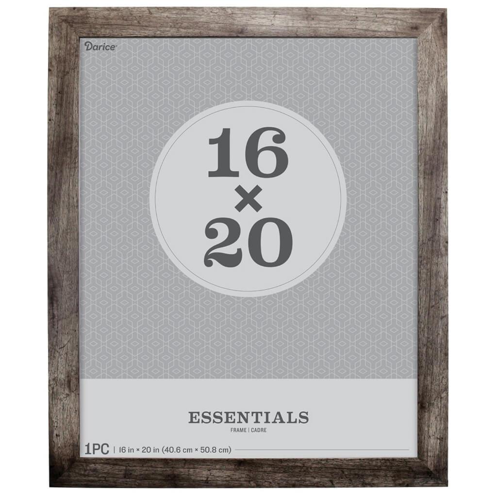 Essentials Gray Picture Frame: 16 x 20 Inches