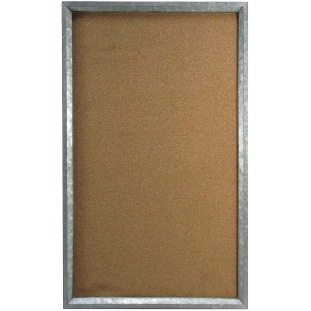 Wall Corkboard Galvanized Frame