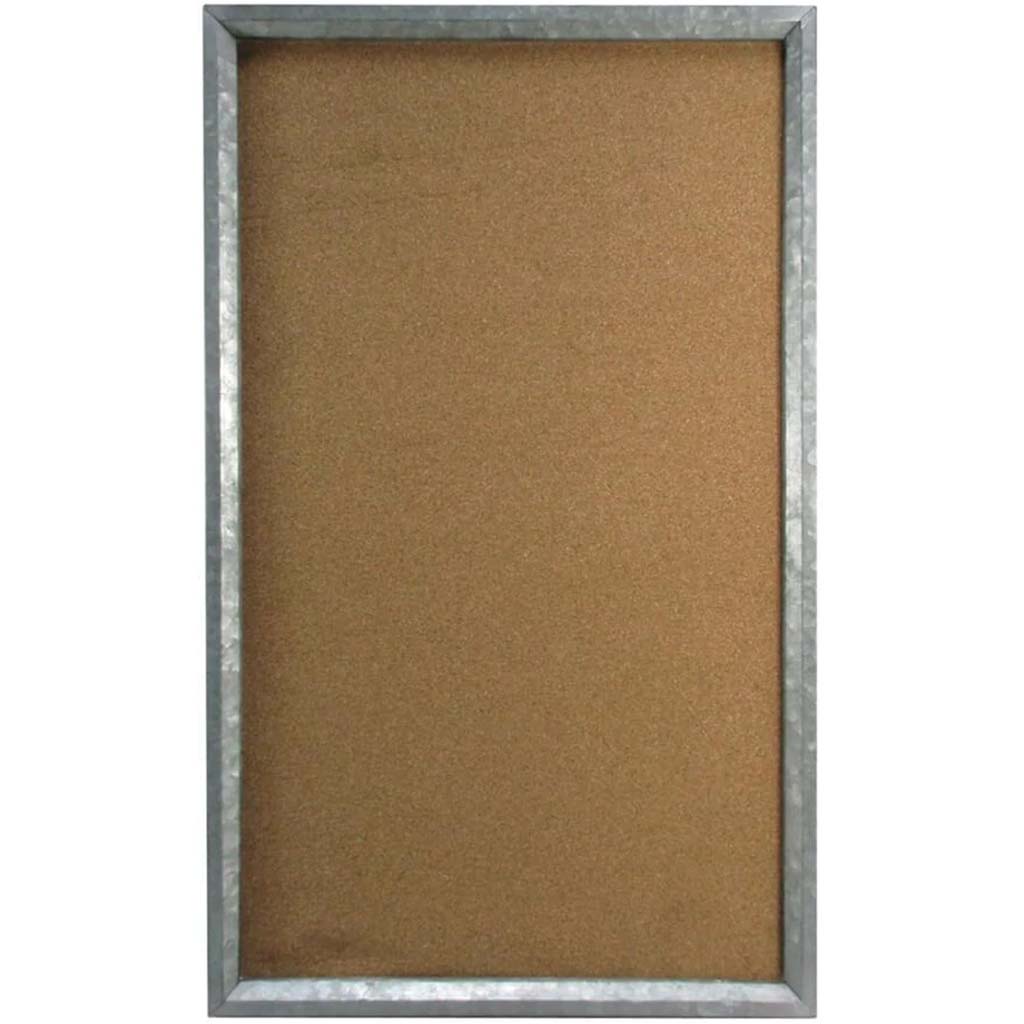 Wall Corkboard Galvanized Frame