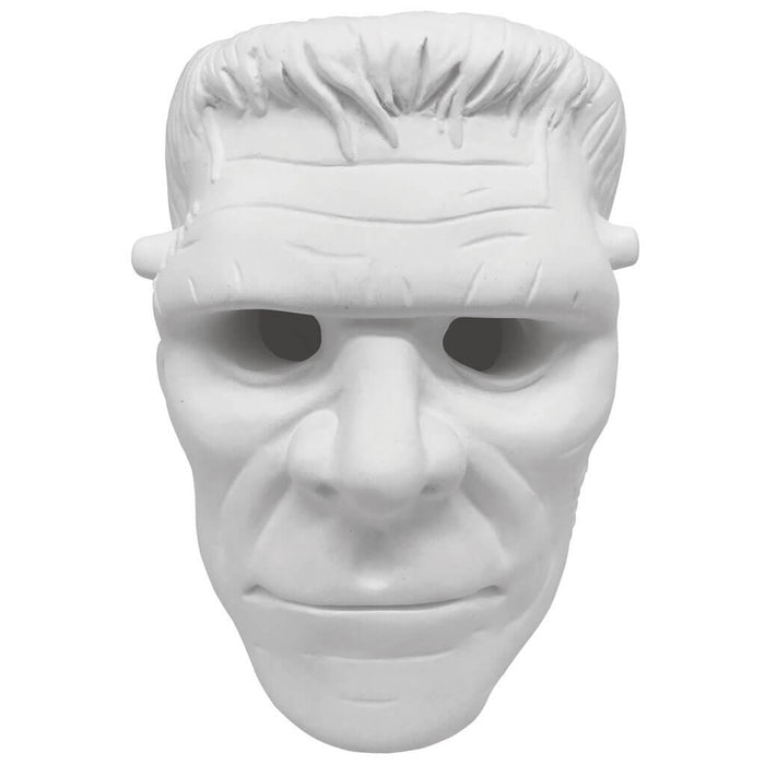Unfinished Plaster Frankenstein Skull