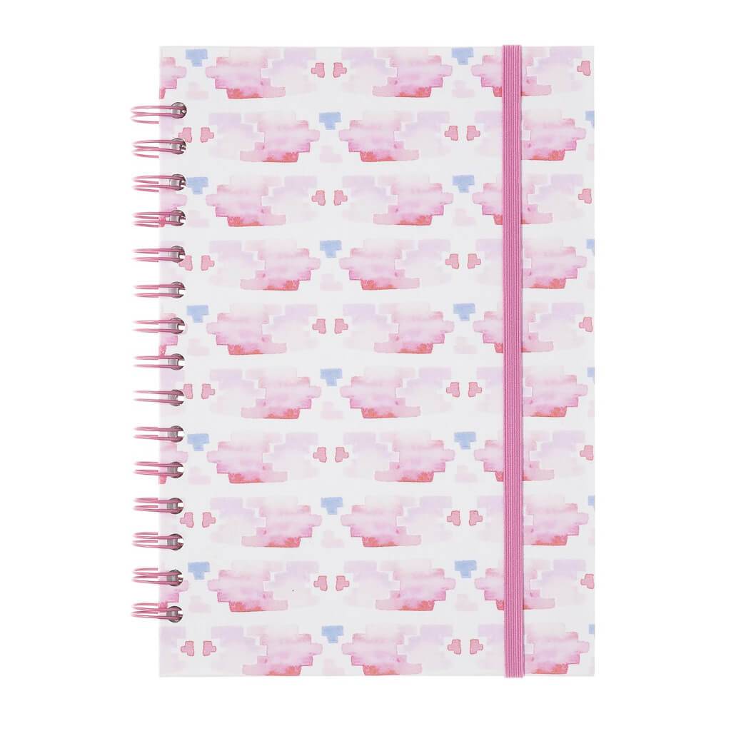 Hardcover Journal: Pink, 6.5 X 9.75 Inches, 100 Sheets