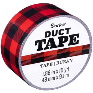 Duct Tape: Buffalo Plaid, 1.88 Inches x 10 Yards