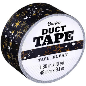 Duct Tape: Gold Stars, 1.88 Inches x 10 Yards