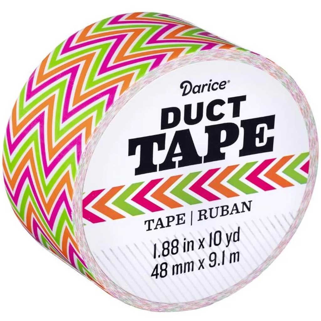 Duct Tape: Zig Zag, 1.88 Inches x 10 Yards