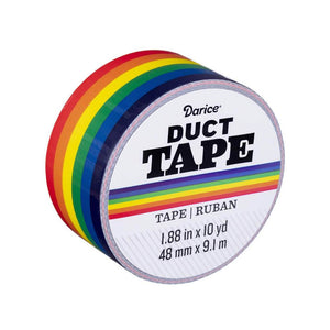 Duct Tape: Primary Rainbow, 1.88 Inches x 10 Yards