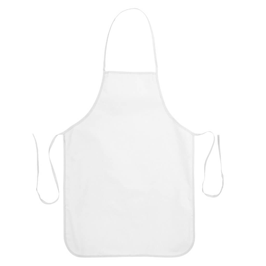 Unfinished Canvas Adult Apron 19.7 x 27.3 Inches