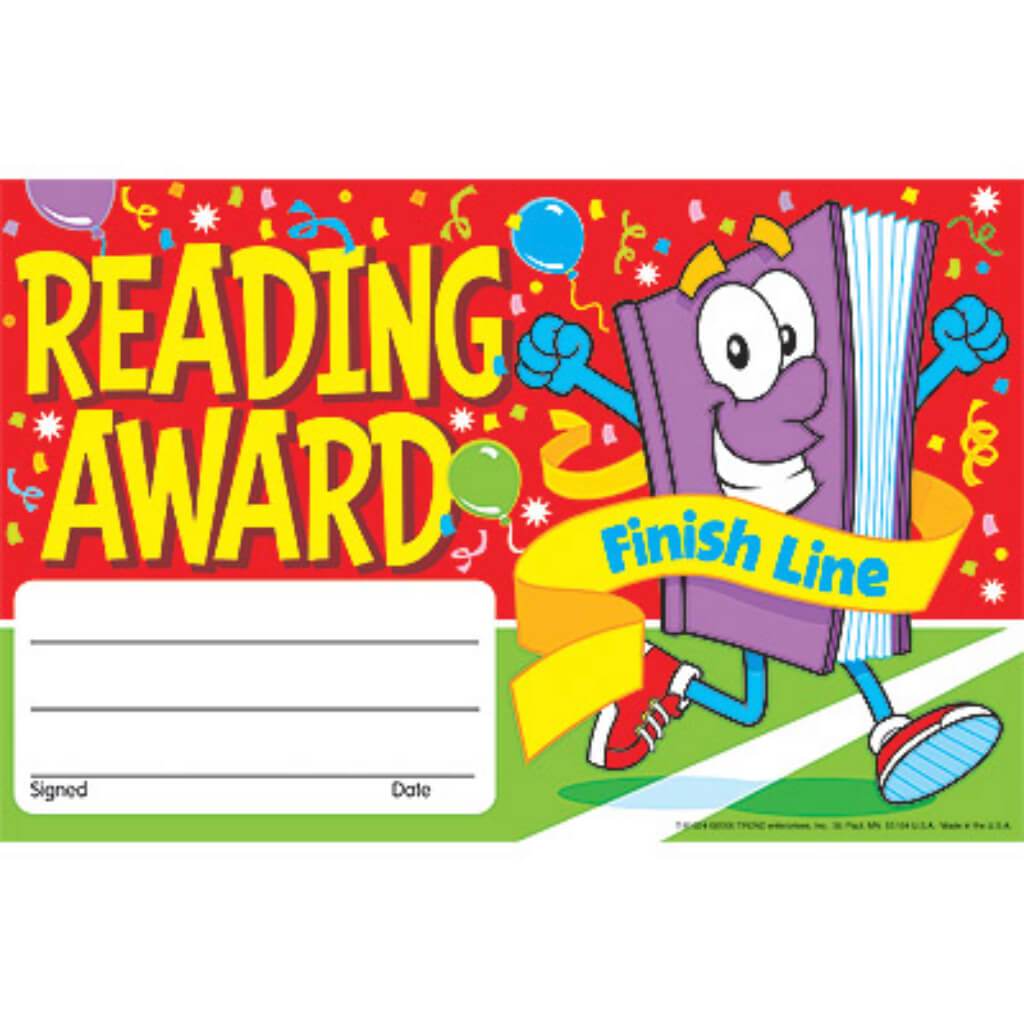 Reading Recognition Awards 