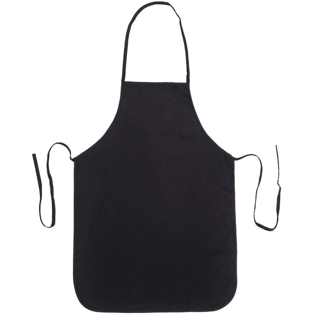 Unfinished Canvas Adult Apron: 3 Pack, Black