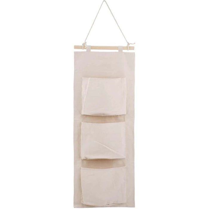 Canvas Pocket Organizer: 16.2 x 41.5 Inches