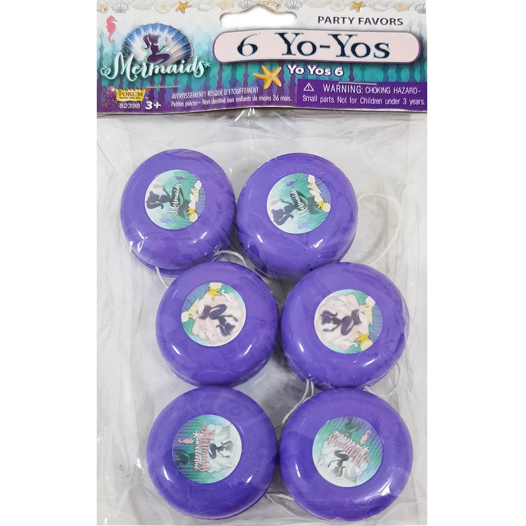 Mermaid Party Yoyo Favor