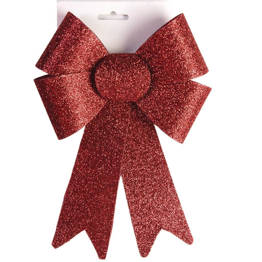 Glitter Bow 9in