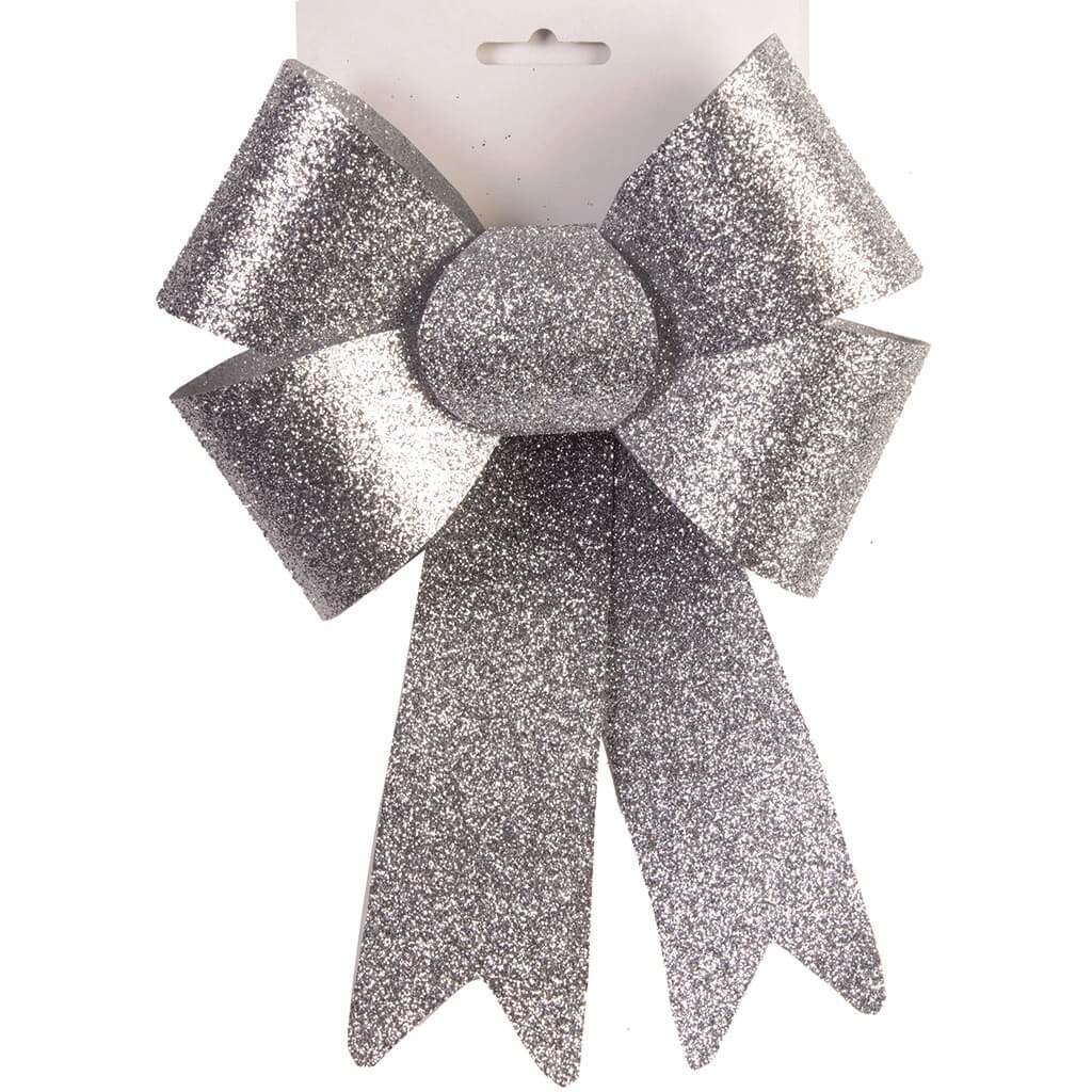 Glitter Bow 9in