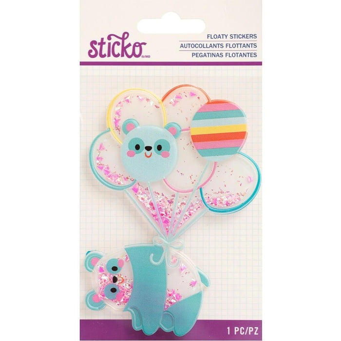 Sticko Animal Balloon Floaty Sticker