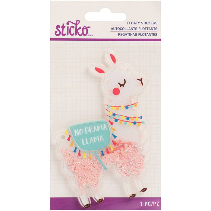 Sticko Llama Floaty Sticker